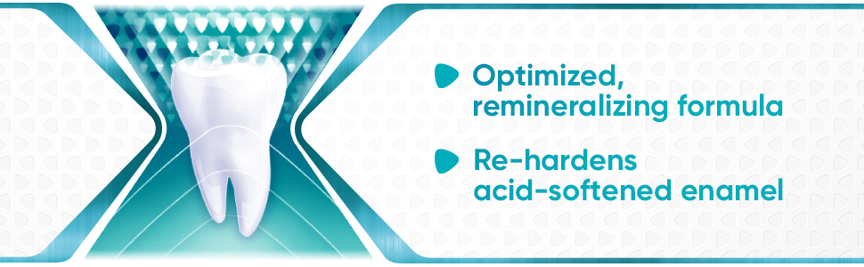 optimized, remineralizing formula