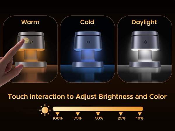 iphone magsafe charger with ajustable Brightness and Color