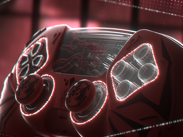 PlayVital Cyber Spider Design Edition Silicone Cover