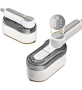 Steamer for Clothes,1200W Wet Dry Dual Ironing Handheld Hanging Iron Machine,150ml Large Water Ta...