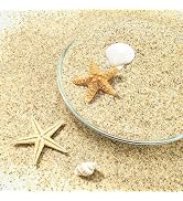 NUPICK 0.4-0.8mm Beige Aquarium Sand, 3lbs Substrate for Fish Tank, Garden | Decorative Fish Tank...