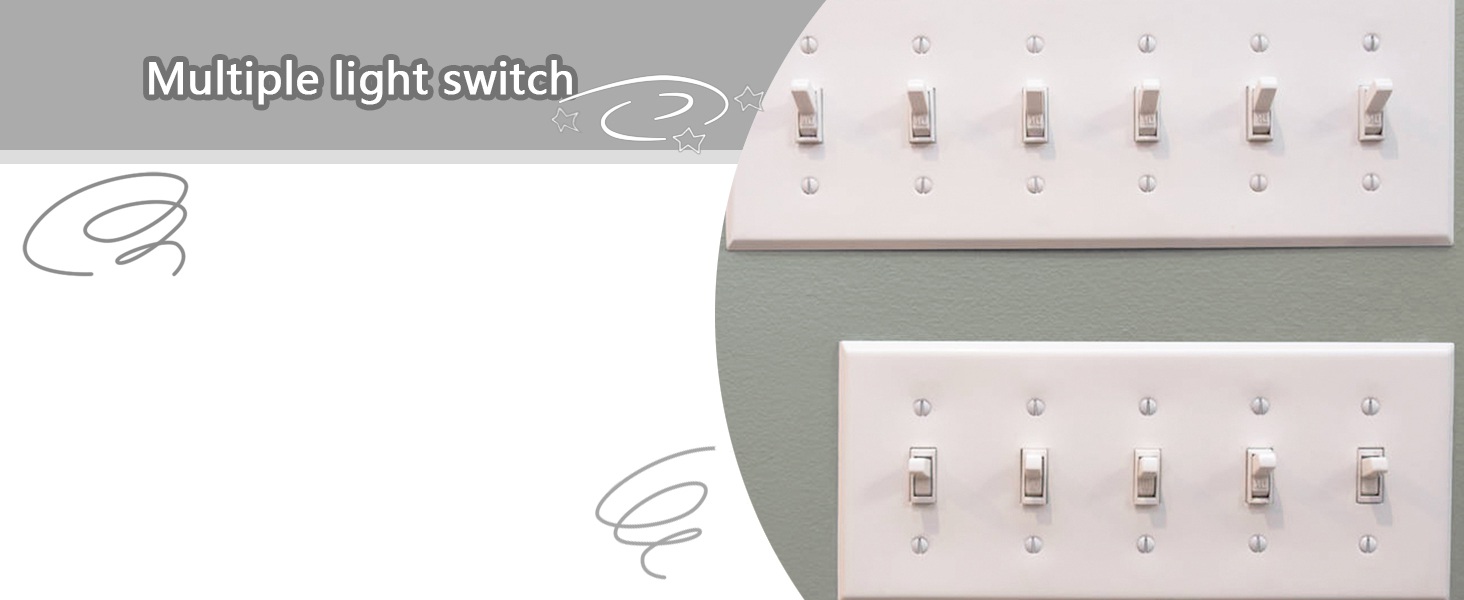 Multiple light switch