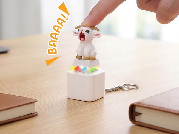 Clicky Keyboard Clicker Keychain