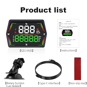 Hd led speedometer