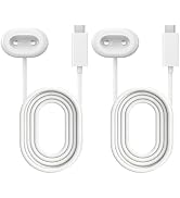ACEQINGSE 2 Pack Charger for Pixel Watch 4 | Type-C Replacement Charging Dock Cable Only Compatib...