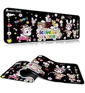 tokidoki Unicorno Mouse Pad Large Gaming Computer Mouse Pad Extended Keyboard Desk Accessories fo...