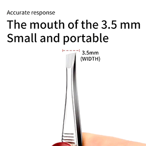Slant Tweezers - Precision Stainless Steel Slant Tip Tweezers