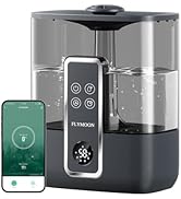 Flymoon Smart Humidifiers for Bedroom, Top Fill 5L Humidifier Large Room with 28dB, 50H Runtime,3...