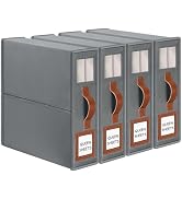 GhvyenntteS Sheet Organizers and Storage 4 Pack (Queen & King Size), Foldable Bed Sheet Organizer...