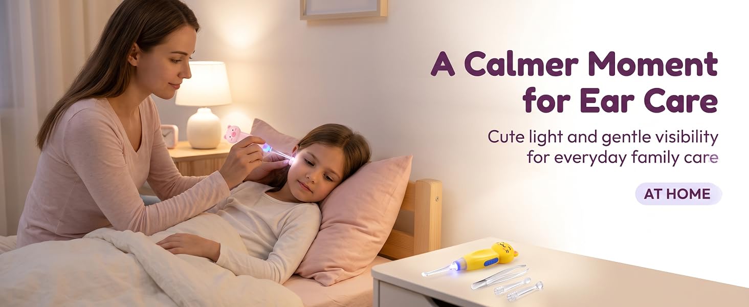 Gentle Ear Care, Brilliantly Lit
