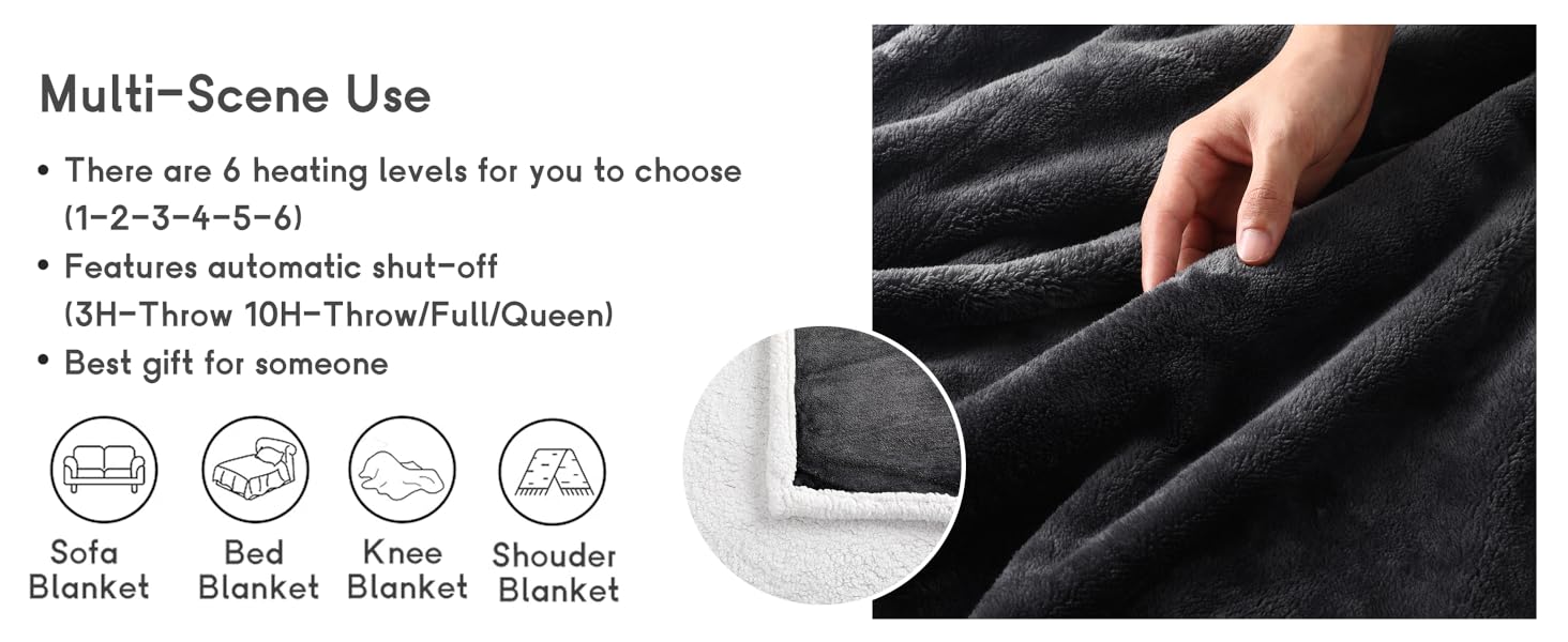 Heated Blanket Full size