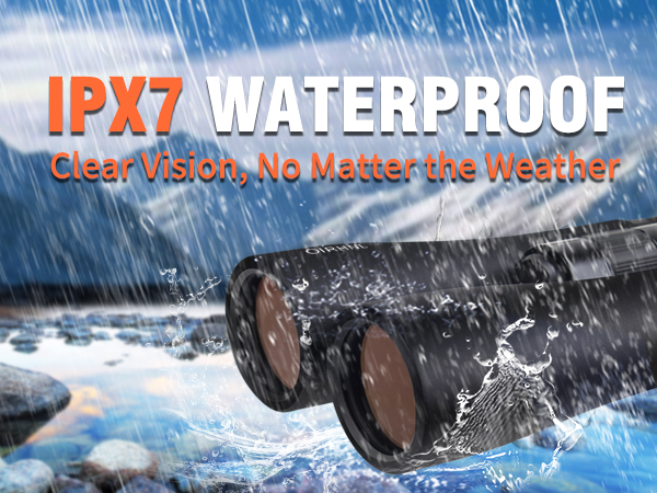 IPX7 waterproof binoculars for hunting