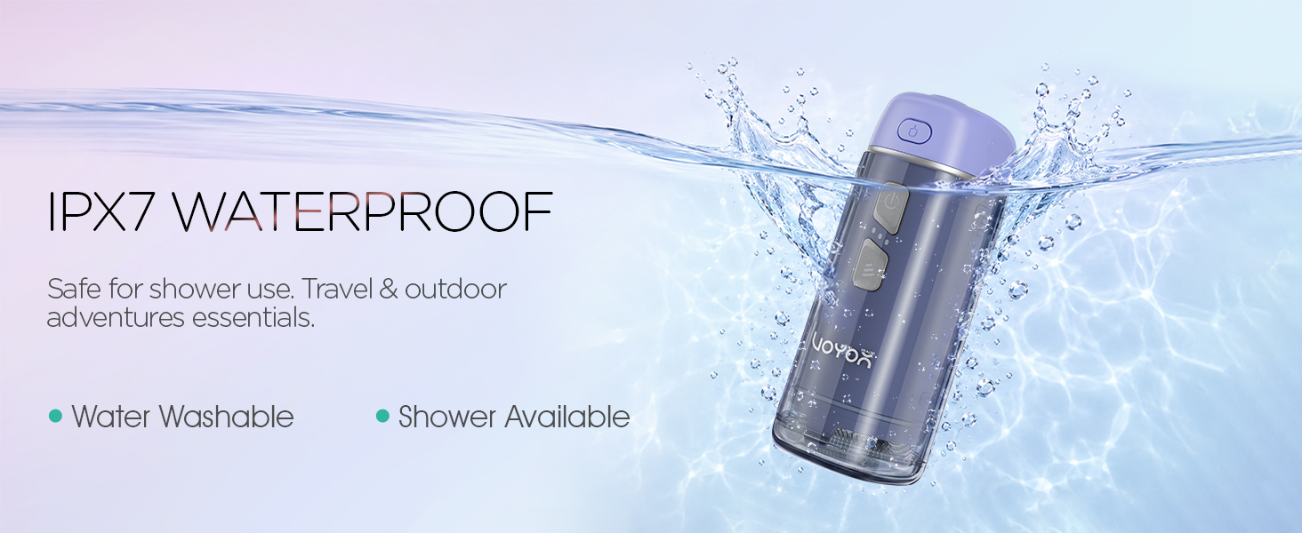 IPX7 Waterproof