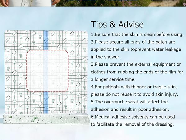 shower shield wound cover