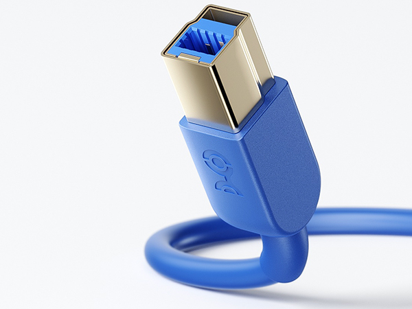 premium usb 3.0 cable with molded strain relief for durability