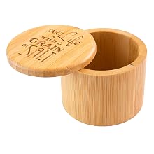 Salt Storage Box with Magnetic Swivel Lid