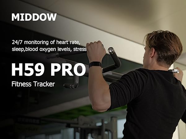 Fitness and Activity Tracker Smart Bracelet 6.0 for Men Women