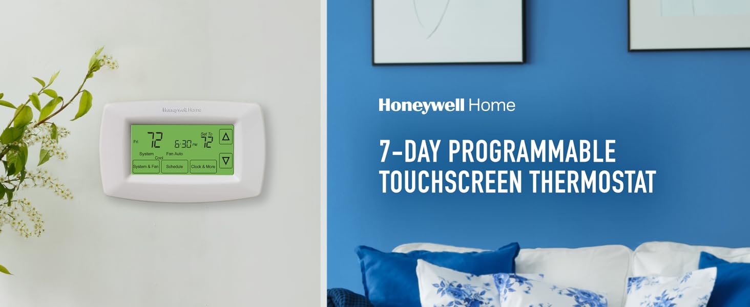 7-Day Programmable Touchscreen Thermostat