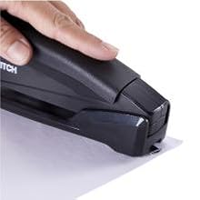 black desktop stapler