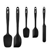 silicone spatula set heat resistant