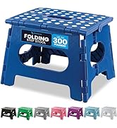 Handy Laundry Folding Lightweight Step Stool is Sturdy Enough to Support Adults and Safe Enough f...