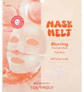 TONYMOLY Mask Melt Blurring Hydrogel Overnight Face Mask 4-Pack, Peptide Sheet Masks