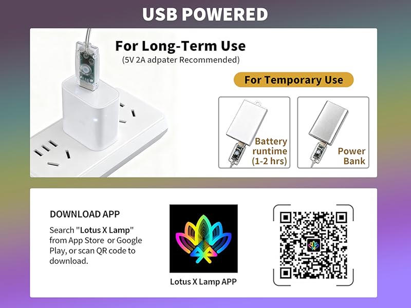 usb power curtain lights