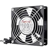 Wathai 120mm x 25mm AC Power Axial Cooling Fan 110V 120V Dual Ball for Electronic Equipment