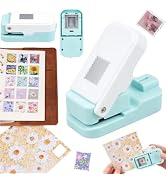 BAOFALI Stamp Puncher, Stamp Punch, 1X0.8inch Rectangular Stamps Cutout Punches, Lever Paper Punc...