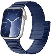 Easuny Magnetic Watch Band Compatible with Apple Watch 44mm 46mm 45mm 49mm 42mm 41mm 40mm 38mm Ba...