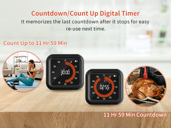 countdown/count up digital timer