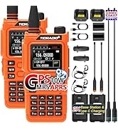 TIDRADIO TD-H9 10Watt GPS/APRS GMRS Radio Handheld,Spectrum Analysis,SMS Message Text,Bluetooth P...