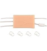 Ultrassist IV Insertion/Injection Training Pad with Simulated Dermatoglyph and Raised Veins for N...