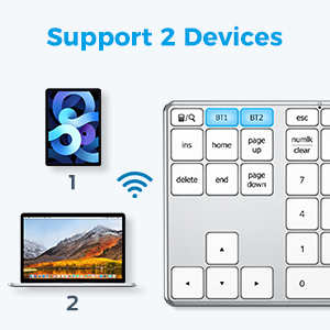bluetooth number pad