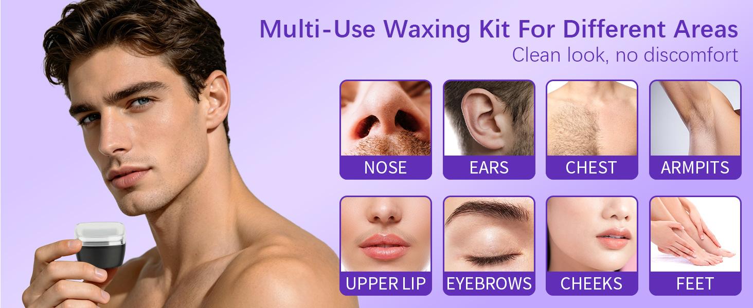 Ear Nose Hair Removal Wax Kit