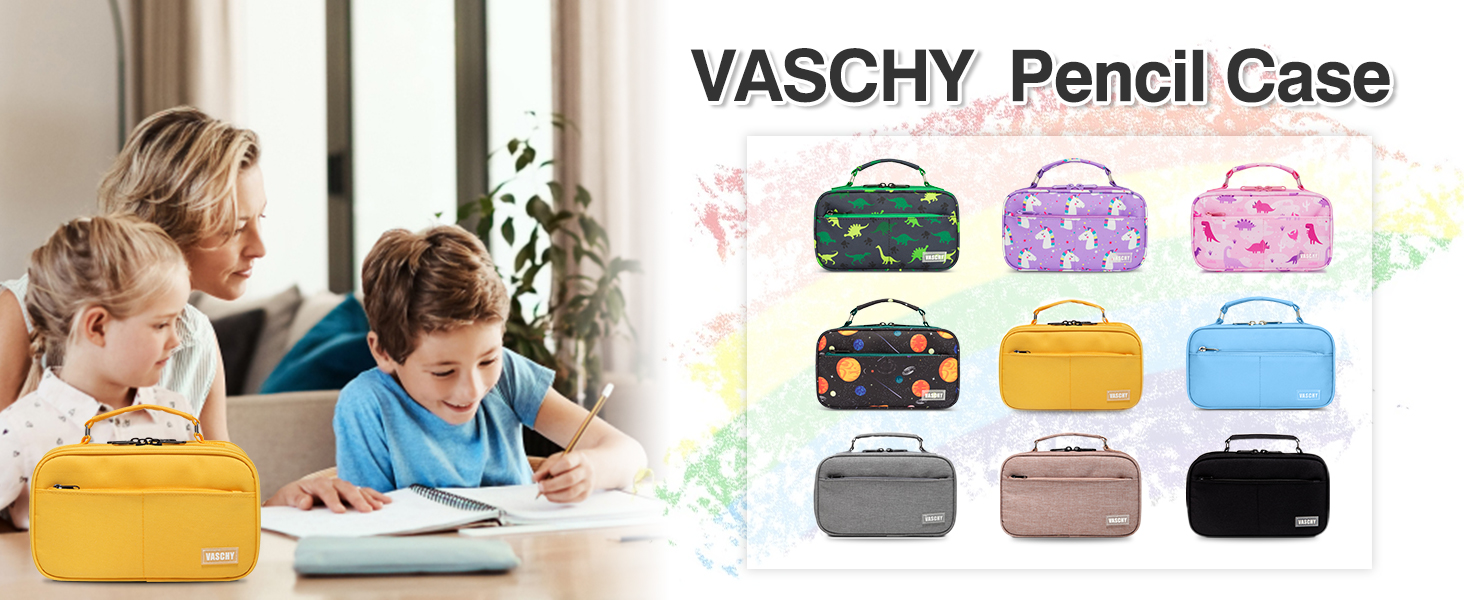 Large Pencil Pouch Bag Case