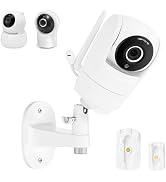 Baby Monitor Wall Mount Compatible with VTech VM901/VM924/ VM928 Video Baby Monitor, Adjustable A...