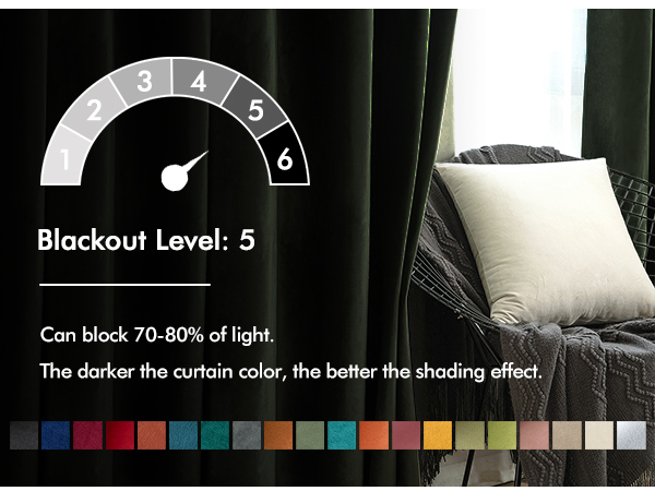 velvet curtains