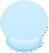 Dapesuom Ergonomic Mouse Pad with Wrist Support, Comfortable Memory Foam Wrist Rest for Easy Typi...