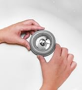 Heavy-duty stainless steel shower drain cover Shower drain catcher that keeps water flowing shower