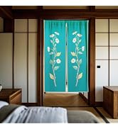 CHGCRAFT Flowers Door Curtain for Doorway Daisies Doorway Curtain Plant Room Divider Curtains Fol...