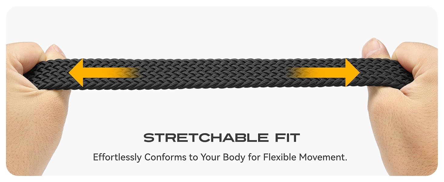 stretch belt men