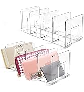Vowcarol Clear Purse Storage Organizer, Mini Purse shelf for Closet, Small Clutch Purse Holder - ...
