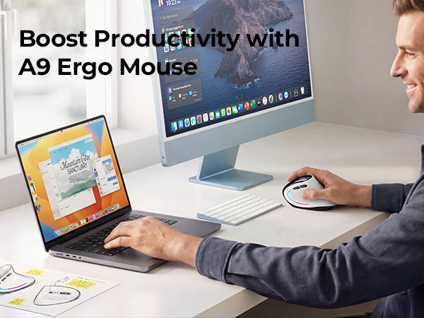 Smart Programmable Mouse Designed for Productivity and Gaming.
