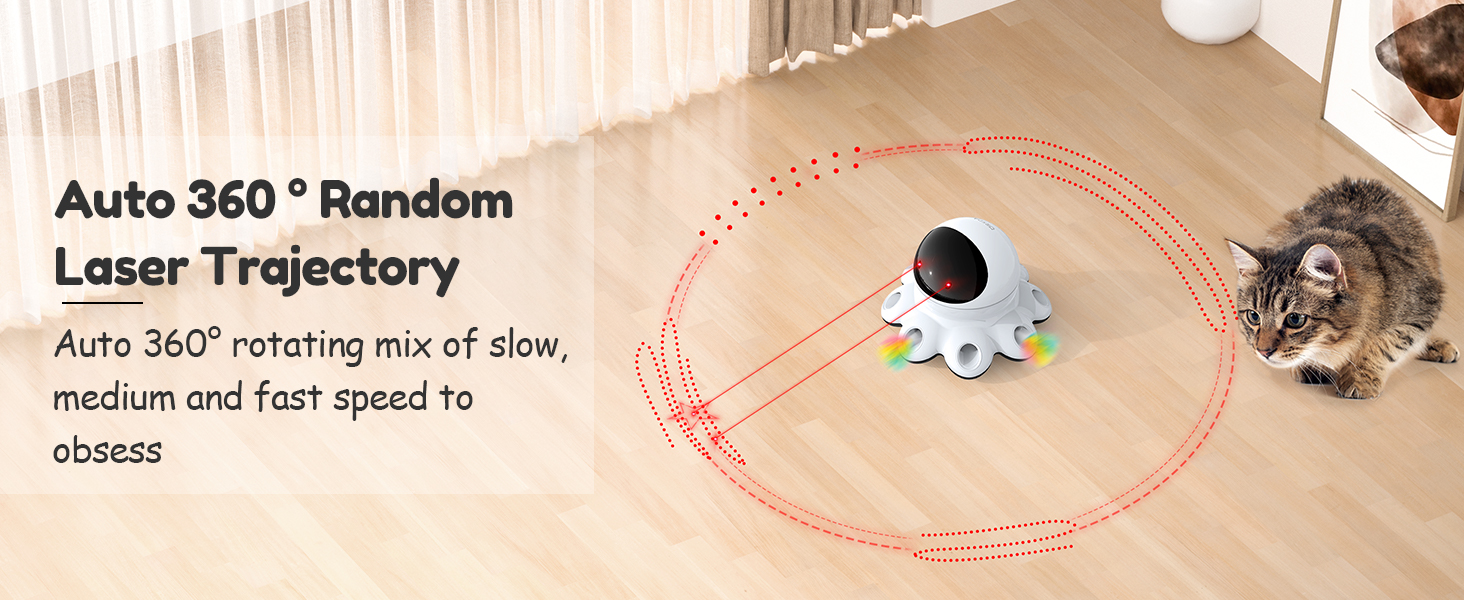 2-in-1 Interactive Cat Toys