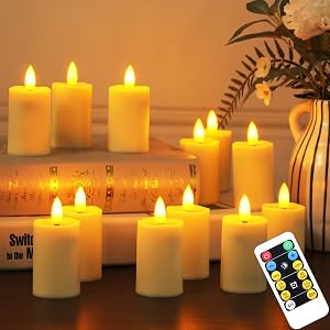 Flickering Flameless Votive Tea Light