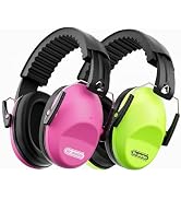 Dr.meter Noise Cancelling Headphones For Kids 2PACK, 27.4SNR Kids Ear Protection Ear Muffs for To...
