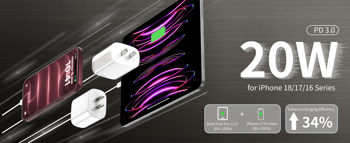 charging cord for iphone 18 iphone 18 pro max charging cable