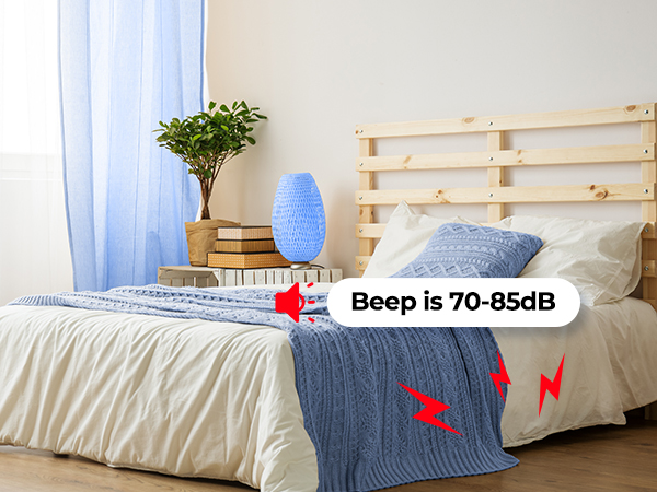 Esky Key Finder Locator with Sound, Stick-on TV Remote Control Finder, Item Locator Tags