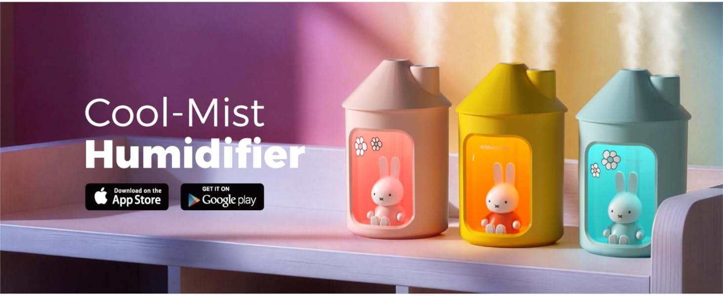 Miffy humidifier BTA700 App Control Change Color